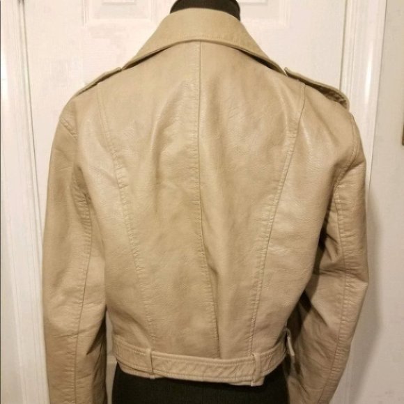 Romeo & Juliet Couture Faux Leather Moto Jacket - Picture 10 of 10